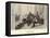 Napoleon III and Bismarck on the Morning after the Battle of Sedan-Wilhelm Camphausen-Framed Premier Image Canvas