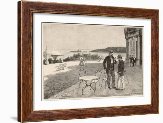 Napoleon III and Bismarck-Frederic Reganey-Framed Art Print