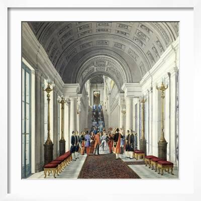 Napoleon III and Empress Eugenie at Tuileries Palace, Second Empire,  France' Giclee Print