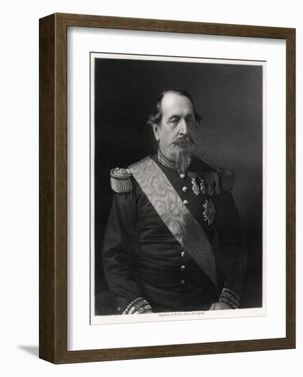 Napoleon III, Emperor of France, 19th Century-W Holl-Framed Giclee Print