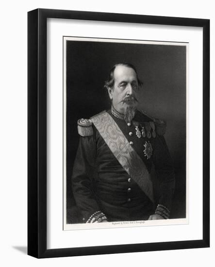 Napoleon III, Emperor of France, 19th Century-W Holl-Framed Giclee Print