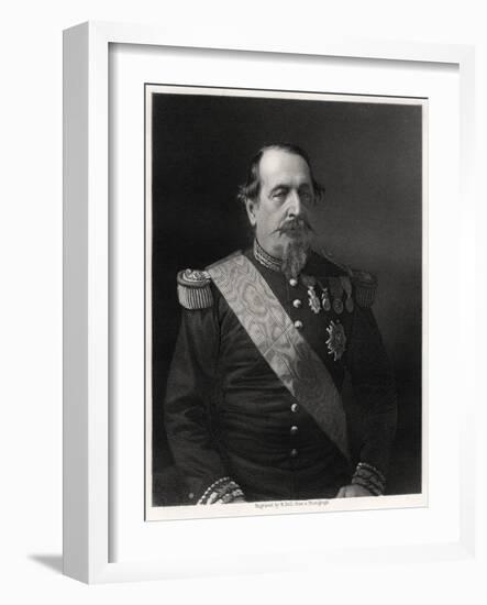 Napoleon III, Emperor of France, 19th Century-W Holl-Framed Giclee Print