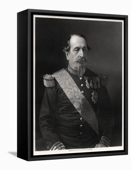 Napoleon III, Emperor of France, 19th Century-W Holl-Framed Premier Image Canvas