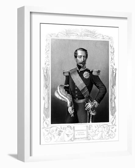 Napoleon III, Emperor of France, Mid 1850S-null-Framed Giclee Print