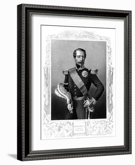 Napoleon III, Emperor of France, Mid 1850S-null-Framed Giclee Print