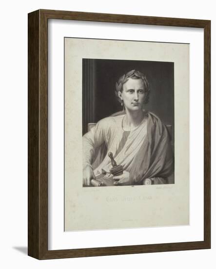 Napoléon III, "Histoire de Jules César", ouvrage en 2 tomes.-null-Framed Giclee Print