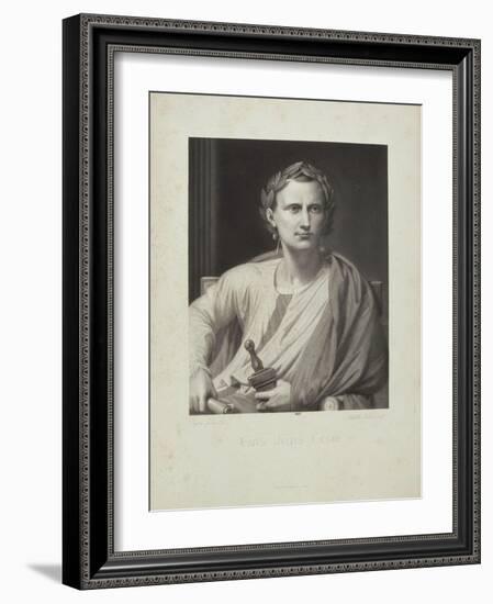 Napoléon III, "Histoire de Jules César", ouvrage en 2 tomes.-null-Framed Giclee Print