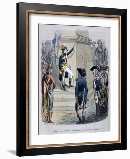 Napoleon in Egypt, 1847-Jean Adolphe Beauce-Framed Giclee Print
