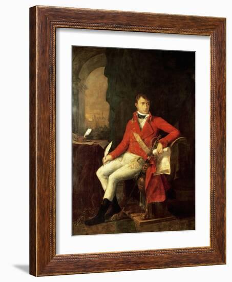 Napoleon in the Uniform of the First Consul, 1799-Francois-xavier Fabre-Framed Giclee Print