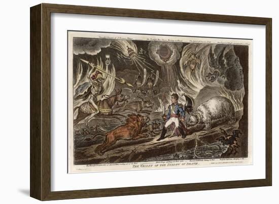 Napoleon May Have Tamed the Russian Bear-James Gillray-Framed Art Print