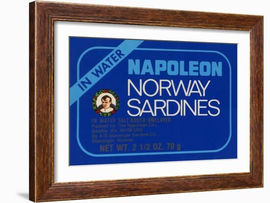 Napoleon Norway Sardines-null-Framed Art Print