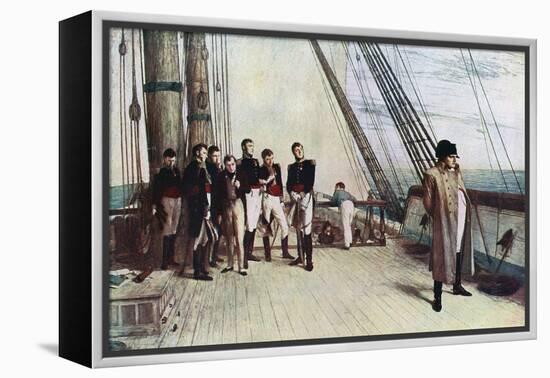 Napoleon on Board the Bellerophon, 1815-William Quiller Orchardson-Framed Premier Image Canvas