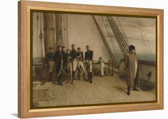 Napoleon on Board the Bellerophon-William Quiller Orchardson-Framed Premier Image Canvas