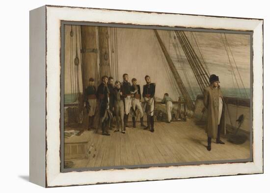 Napoleon on Board the Bellerophon-William Quiller Orchardson-Framed Premier Image Canvas