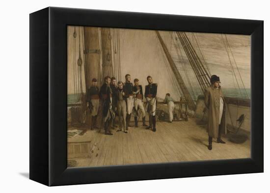 Napoleon on Board the Bellerophon-William Quiller Orchardson-Framed Premier Image Canvas