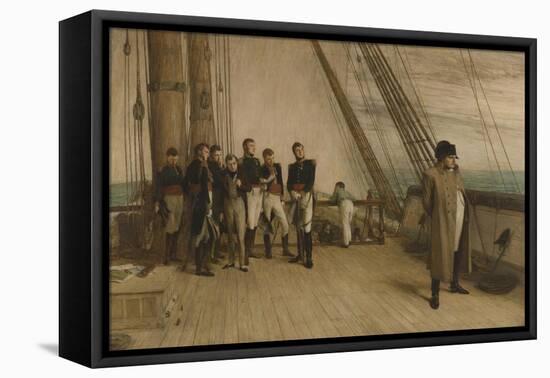 Napoleon on Board the Bellerophon-William Quiller Orchardson-Framed Premier Image Canvas