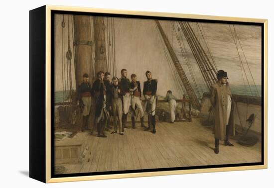 Napoleon on Board the Bellerophon-William Quiller Orchardson-Framed Premier Image Canvas