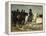 Napoleon on Campaign in France,1814-Jean-Louis Ernest Meissonier-Framed Stretched Canvas