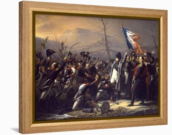 Napoleon Returning from Elba-Vasily Ivanovich Sternberg-Framed Premier Image Canvas