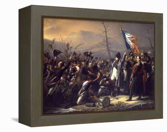 Napoleon Returning from Elba-Vasily Ivanovich Sternberg-Framed Premier Image Canvas