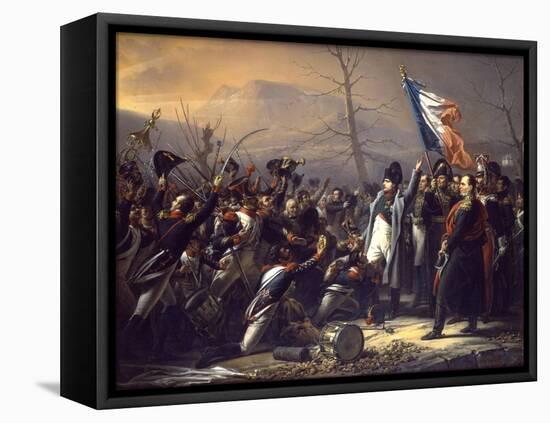 Napoleon Returning from Elba-Vasily Ivanovich Sternberg-Framed Premier Image Canvas