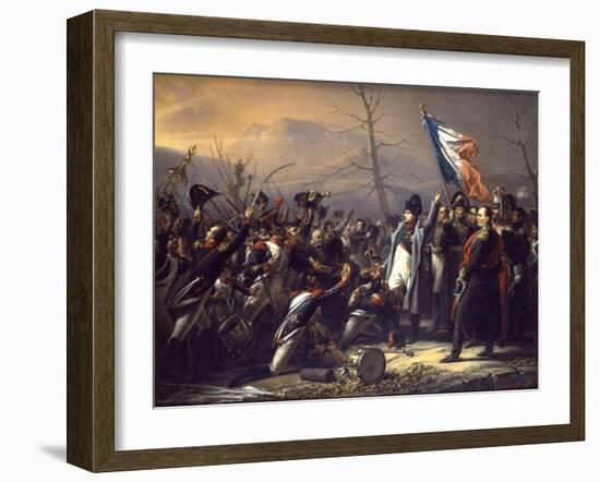 Napoleon Returning from Elba-Vasily Ivanovich Sternberg-Framed Giclee Print
