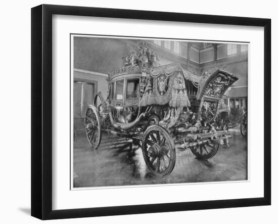 Napoleon's Carriage, Versailles, (Late 19th Centur)-John L Stoddard-Framed Giclee Print