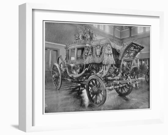 Napoleon's Carriage, Versailles, (Late 19th Centur)-John L Stoddard-Framed Giclee Print