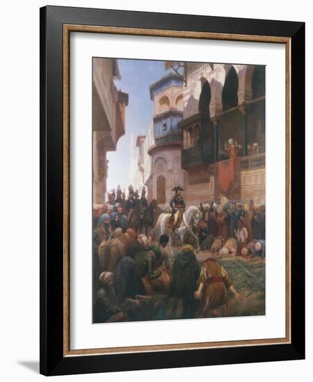 Napoleon's Entry Into Cairo-Gustave Bourgain-Framed Giclee Print