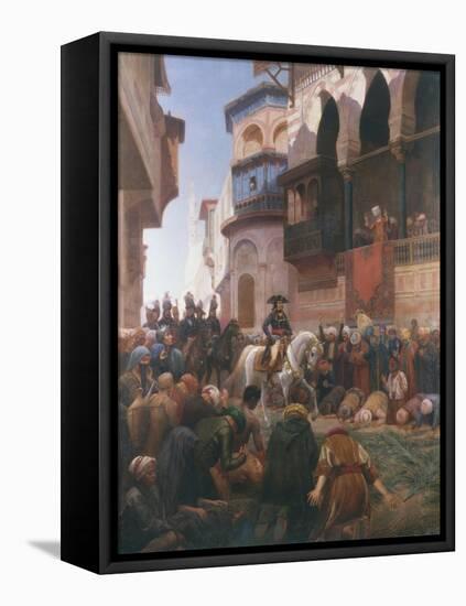 Napoleon's Entry Into Cairo-Gustave Bourgain-Framed Premier Image Canvas