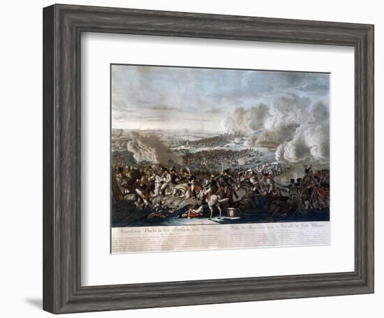 Napoleon's Flight from the Battle of Waterloo, 18th June 1815-German School-Framed Giclee Print