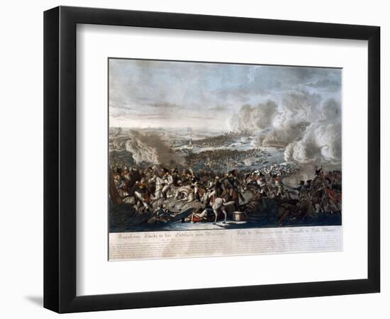 Napoleon's Flight from the Battle of Waterloo, 18th June 1815-German School-Framed Giclee Print
