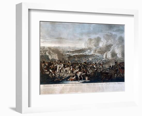 Napoleon's Flight from the Battle of Waterloo, 18th June 1815-German School-Framed Giclee Print