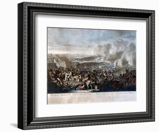 Napoleon's Flight from the Battle of Waterloo, 18th June 1815-German School-Framed Giclee Print