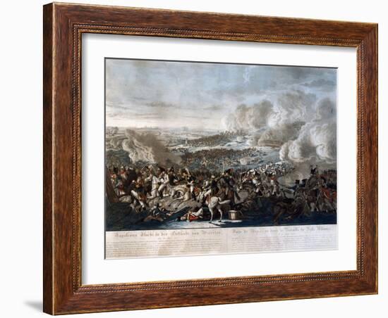 Napoleon's Flight from the Battle of Waterloo, 18th June 1815-German School-Framed Giclee Print