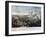 Napoleon's Flight from the Battle of Waterloo, 18th June 1815-German School-Framed Giclee Print