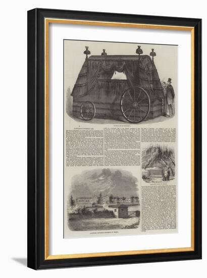 Napoleon's Funeral Car-null-Framed Giclee Print