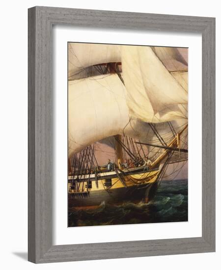 Napoleon's Return from Elba, February 28, 1815-Louis Garneray-Framed Giclee Print