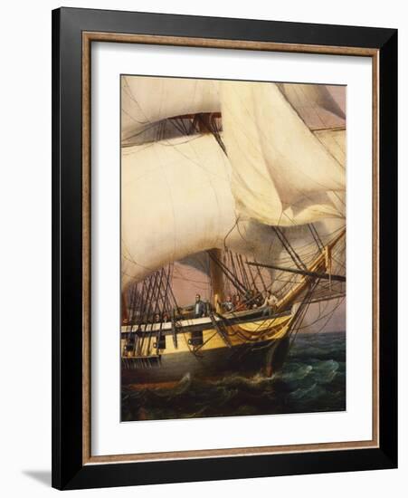 Napoleon's Return from Elba, February 28, 1815-Louis Garneray-Framed Giclee Print