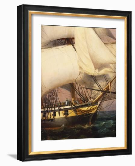 Napoleon's Return from Elba, February 28, 1815-Louis Garneray-Framed Giclee Print