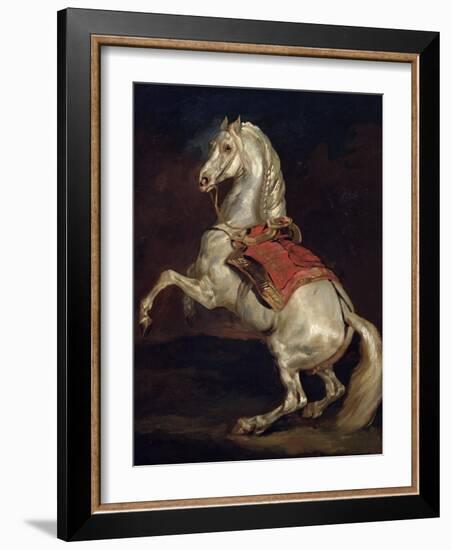 Napoleon's Stallion, Tamerlan-Théodore Géricault-Framed Giclee Print