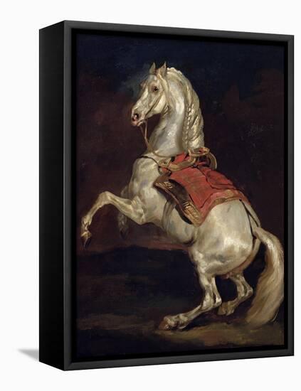 Napoleon's Stallion, Tamerlan-Théodore Géricault-Framed Premier Image Canvas