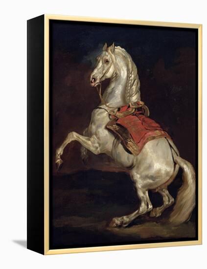 Napoleon's Stallion, Tamerlan-Théodore Géricault-Framed Premier Image Canvas