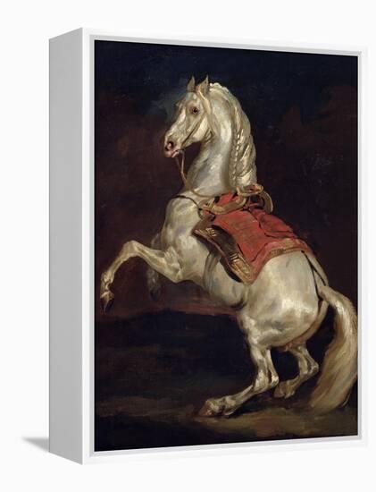 Napoleon's Stallion, Tamerlan-Théodore Géricault-Framed Premier Image Canvas