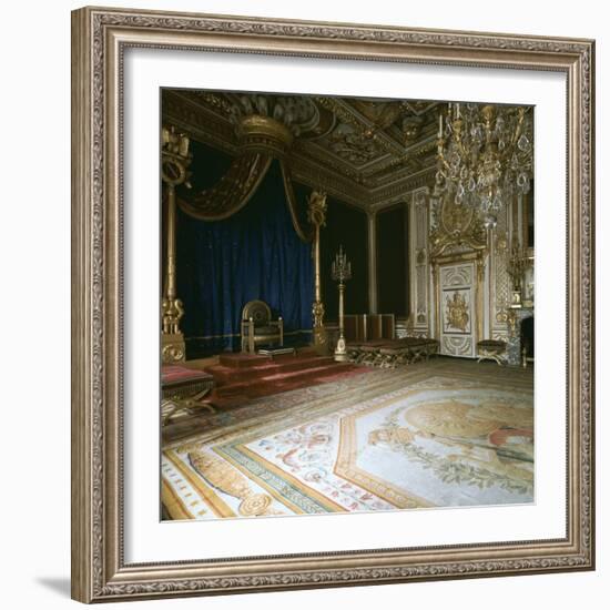 Napoleon's Throne-Room, 19th century-Unknown-Framed Photographic Print