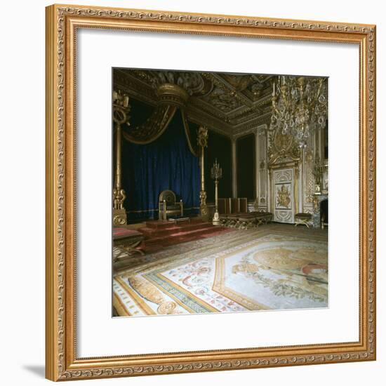 Napoleon's Throne-Room, 19th century-Unknown-Framed Photographic Print
