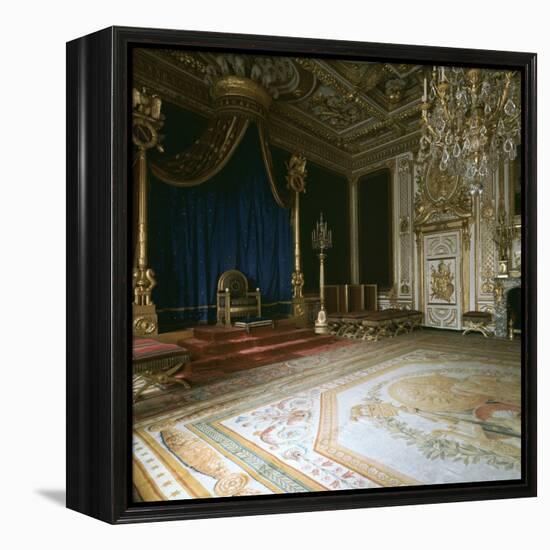 Napoleon's Throne-Room, 19th century-Unknown-Framed Stretched Canvas