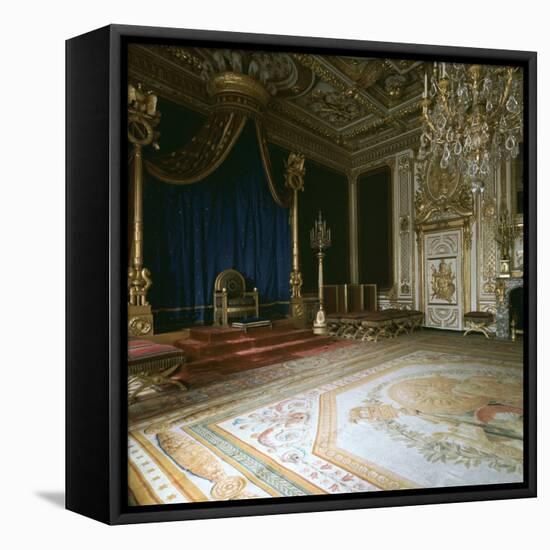 Napoleon's Throne-Room, 19th century-Unknown-Framed Stretched Canvas