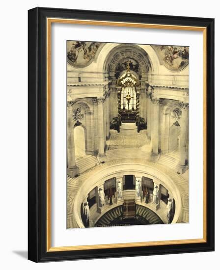 Napoleon's tomb, Paris, France, c.1890-1900-null-Framed Photographic Print