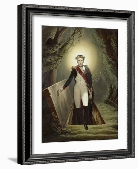 Napoléon sortant de son tombeau-Horace Vernet-Framed Giclee Print